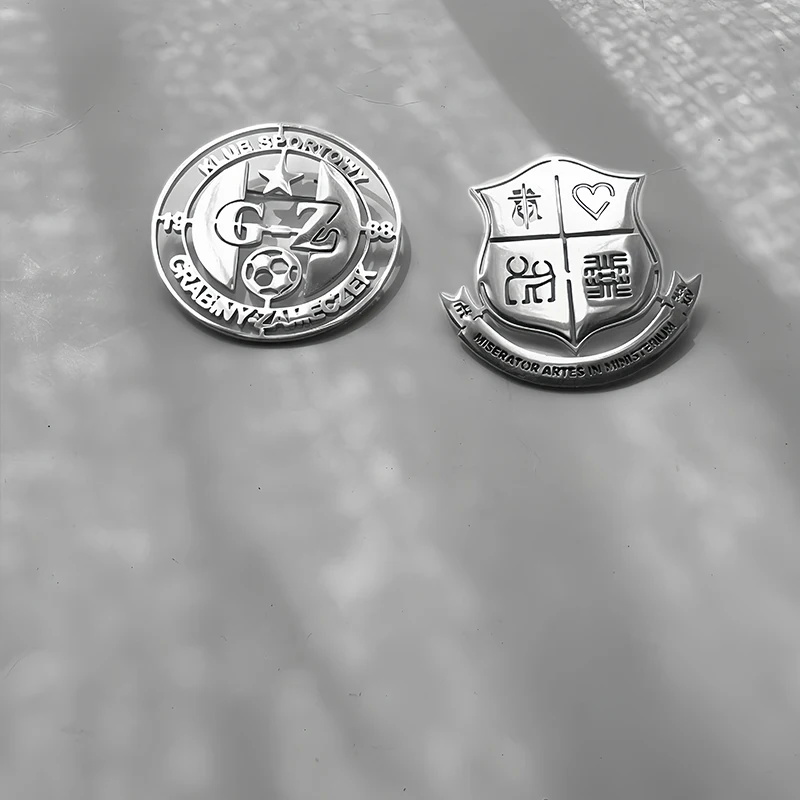 قم بتخصيص شعارك بروش أنماط شخصية شارة بدبابيس الفولاذ المقاوم للصدأ طوق دبابيس مخصصة أي صورة الموظف هدية بالجملة