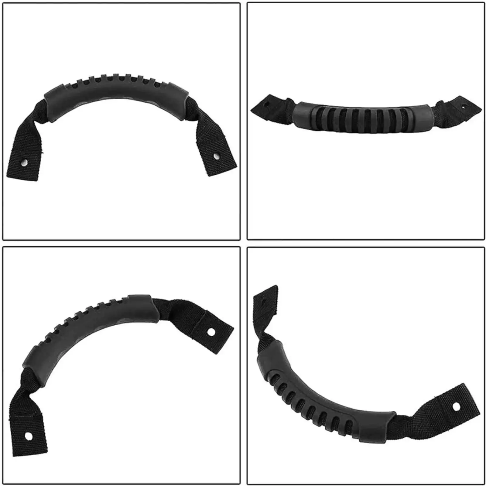 4 個カヤックキャリーハンドルポータブルプレミアム取り付け簡単実用的な長さ 20 センチメートルアクセサリーボートカヤックスーツケースカヌー