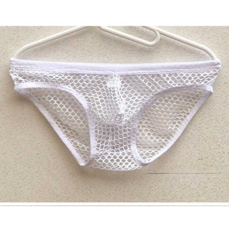 

Мужские трусы, мужские дышащие, свободные и ультратонкие сетчатые летние дышащие прозрачные молодежные трусы Head Tide D61