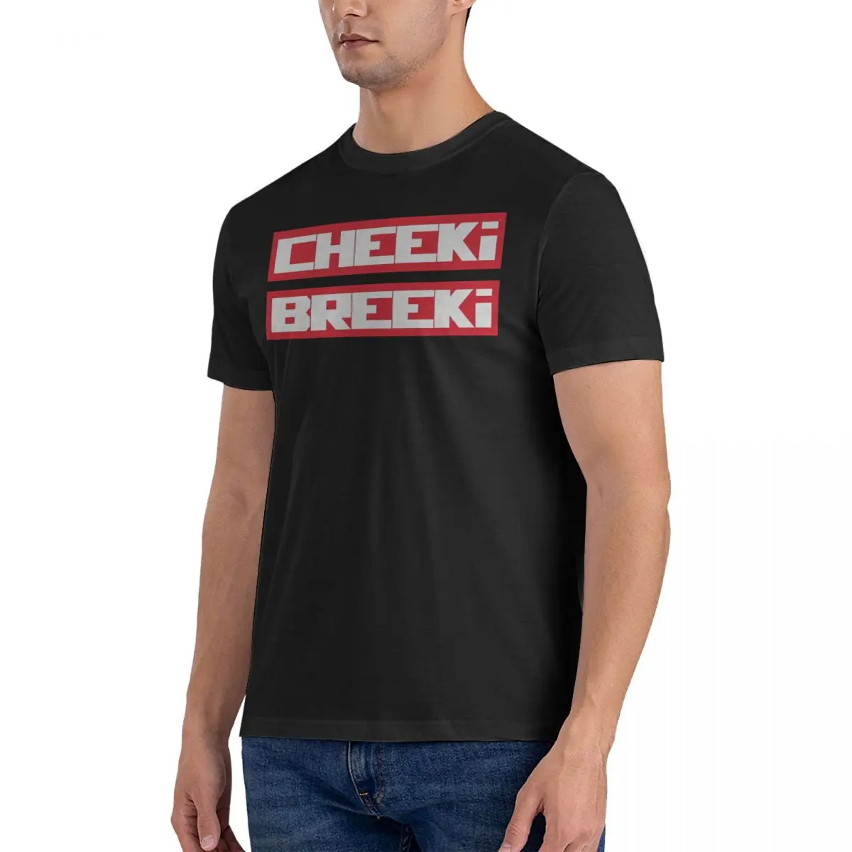 Novelty Cheeki Breeki T-Shirt Men O Neck Cotton T Shirts Escape From Tarkov Short Sleeve Tees Party Clothing