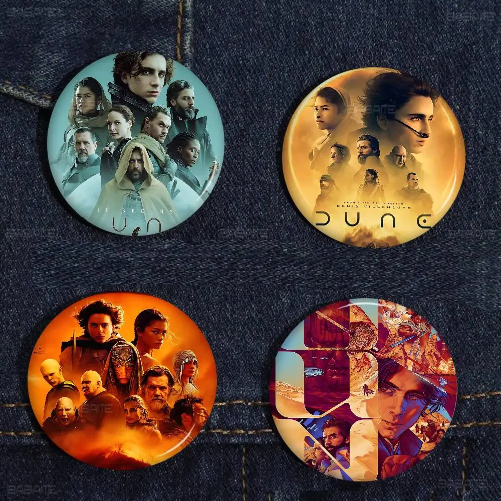 الكلاسيكية الخيال العلمي سلسلة D-Dune فيلم أنيمي زر دبوس بروش اليدوية للملابس الكرتون شارة ظهره الديكور والمجوهرات #2