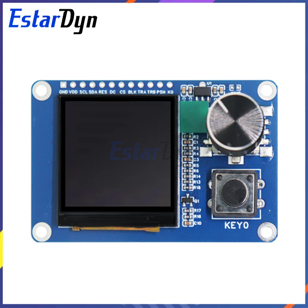1.54 inch TFT LCD Display Module with EC11 Rotary Encoder Button, IIC/I2C SPI Interface 240x240 for Arduino ESP32 ESP8266 DIY