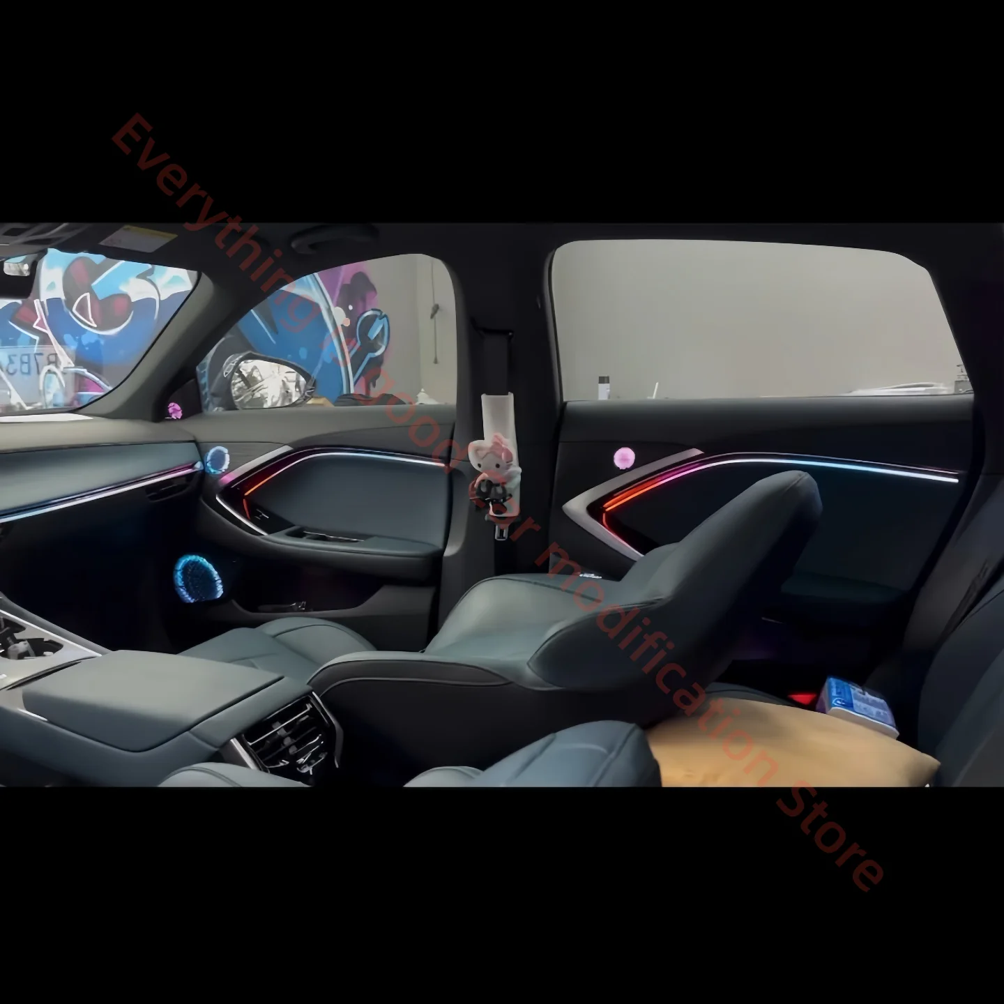 LED Ambient light For Morris Garages MG7 2023+ Car Interior Lighting Upgrade Car accessories Glowing horn ring Atmosphere lamp