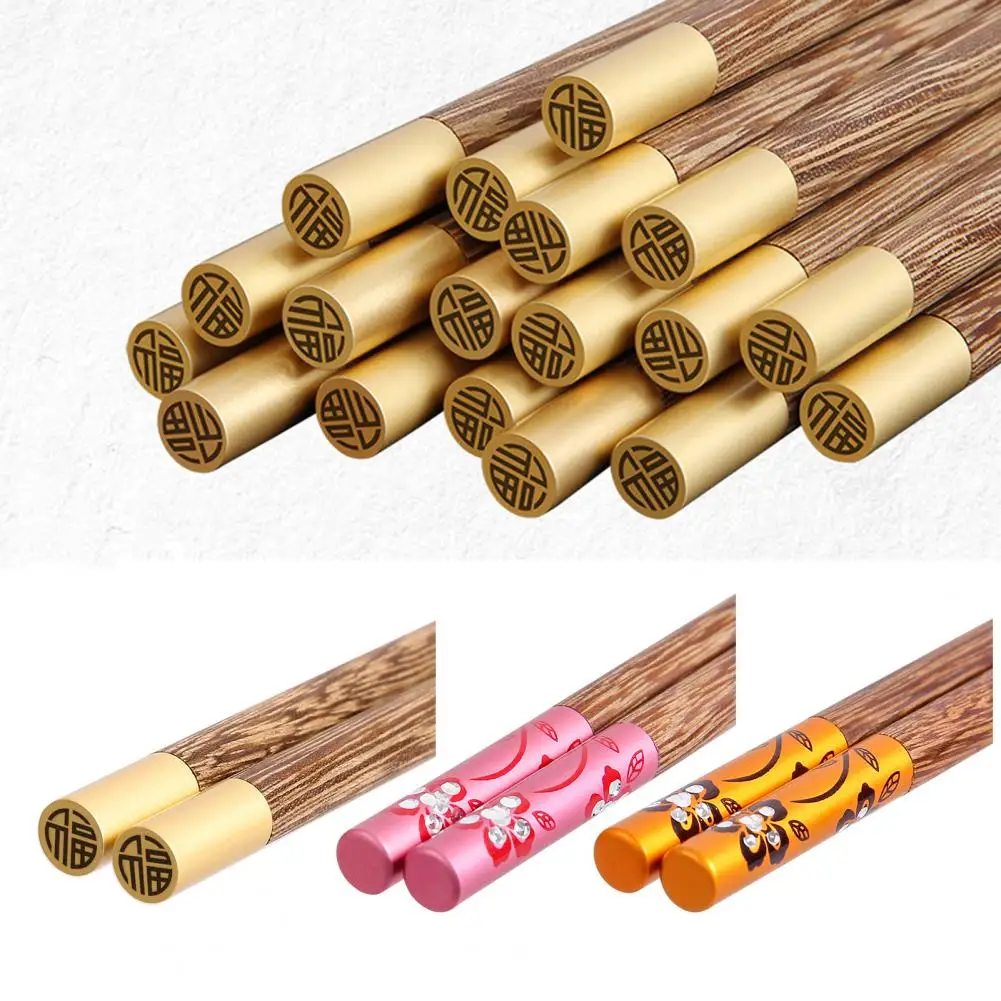 Food Chopsticks Natural Texture Noodles Chopsticks Easy Carry Pick Up  Great Wooden Korean Food Ramen Noodle Chopsticks