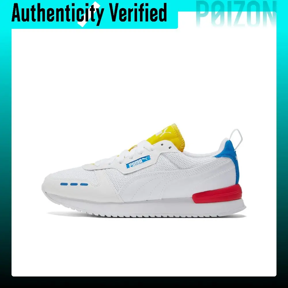 PUMA R78 Casual Shoes Unisex Low-top White/Red/Blue 373117-39
