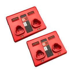 Tools batteria 12v Charger 2A 3A Li-ion Charger for milwaukee m12 12V  batería RechargeableLithium lon Power Tool Drill Battery