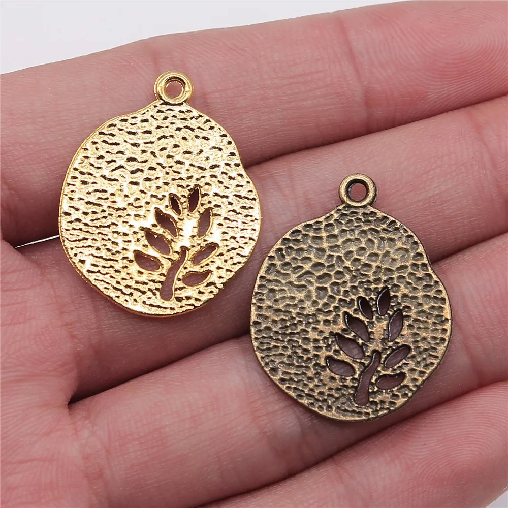 Vintage Heart Shape Tree Of Life Charms Pendant Family Love Charms Pendant Bulk For DIY Jewelry Making Bracelet Necklace