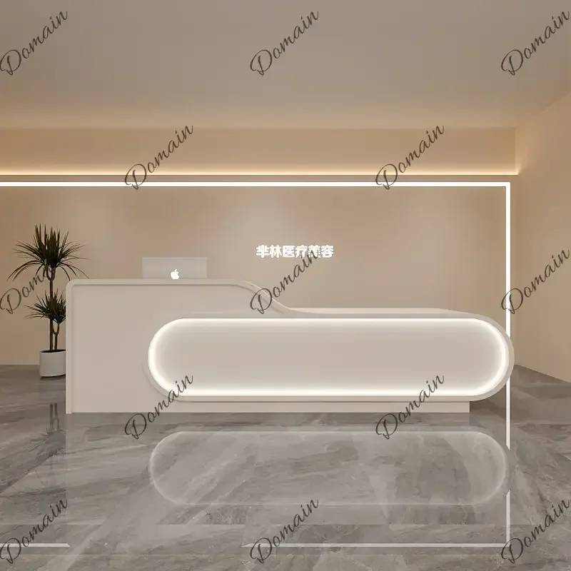 XX The Front Desk Reception Desk Of The Paint Baking Company Can Be Customized Computer Desk Bureaux De Travail Designer Furnitu