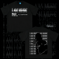 Singer Playboi Katie, I Am A Music T-shirt Opium Ken Carson Narcissistic T-shirt Male Hip Hop Cotton Short Sleeve Casual Loose