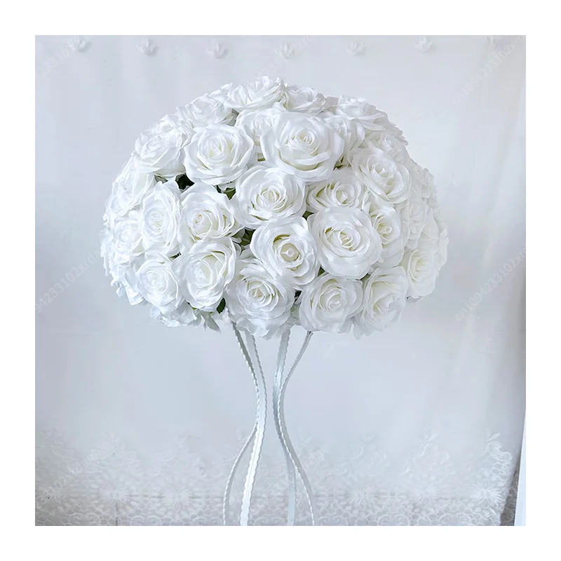 

IFG Christmas Valentine's Day Thanksgiving New Year Table Flower Centerpiece for Wedding Decoration Made of Silk