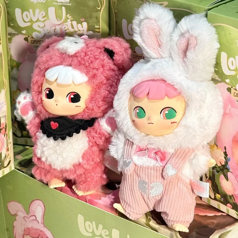 Cimmy Love U Secretly Series Vinyl Blind Box Śliczna figurka Cimmy Action Figure Doll Kolekcjonerskie zabawki Mystery Surprise Box Prezenty urodzinowe