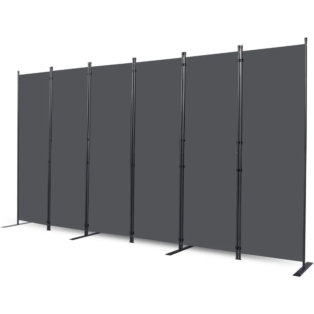 

Room Divider, 6 Panel Folding Privacy Screen with Wider Support Feet, 6 Foot Portable Room Divider for Room Divider