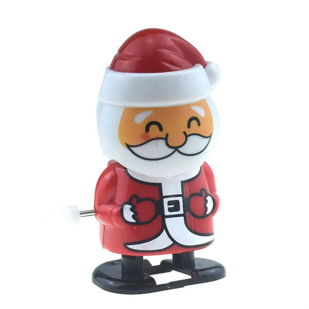 Party Supplies Christmas Series Wind-up Jumping Elk Snowman Christmas Clockwork Cartoon Santa Claus Santa Walking Children