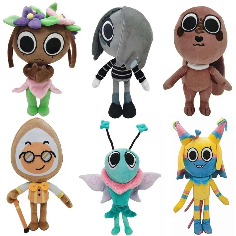 

Hawaii Dandy's World Plush High Quality Bassie Cocoa Yatta Plush Toy Stuffed Animal Pillow Collection Toy For Kid Birthday Gifts