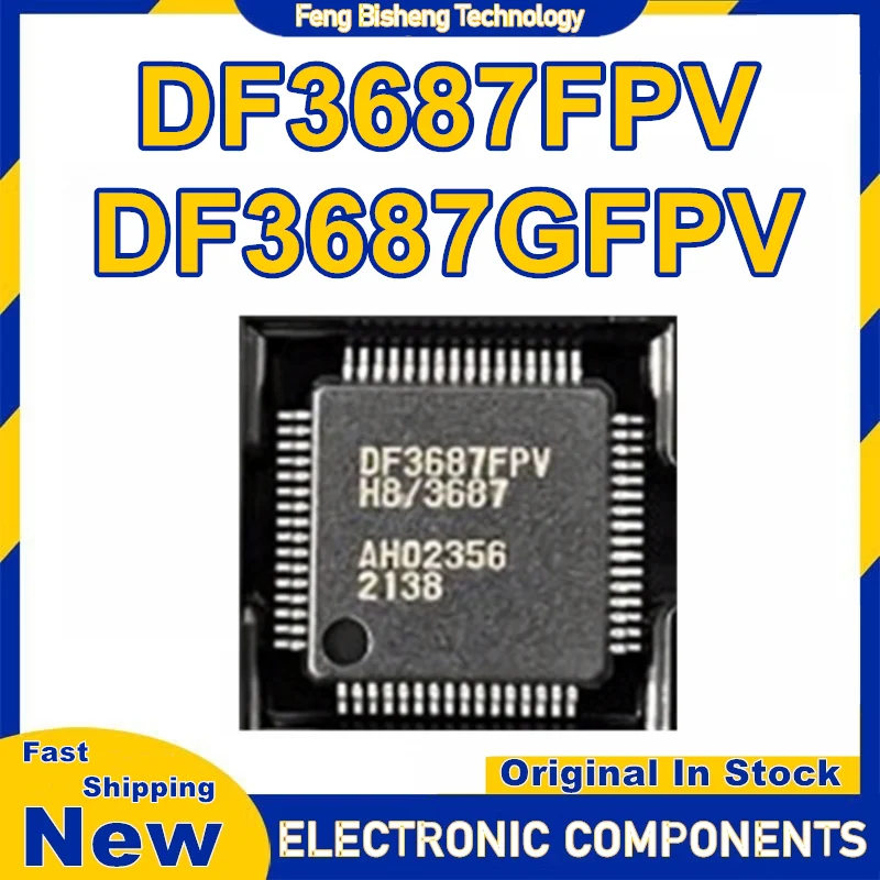 DF3687FPV DF3687GFPV HD64F3687FPV QFP64 Chip IC 100% Nuovo Originale in magazzino