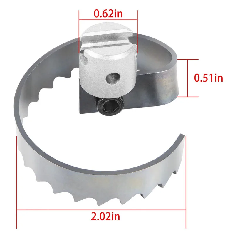 Imagem -05 - Spiral Cutter Fits para Ridgid K400 Drum Machine K3800 Drum Machine e K50 Seccional Machine 63025 T209