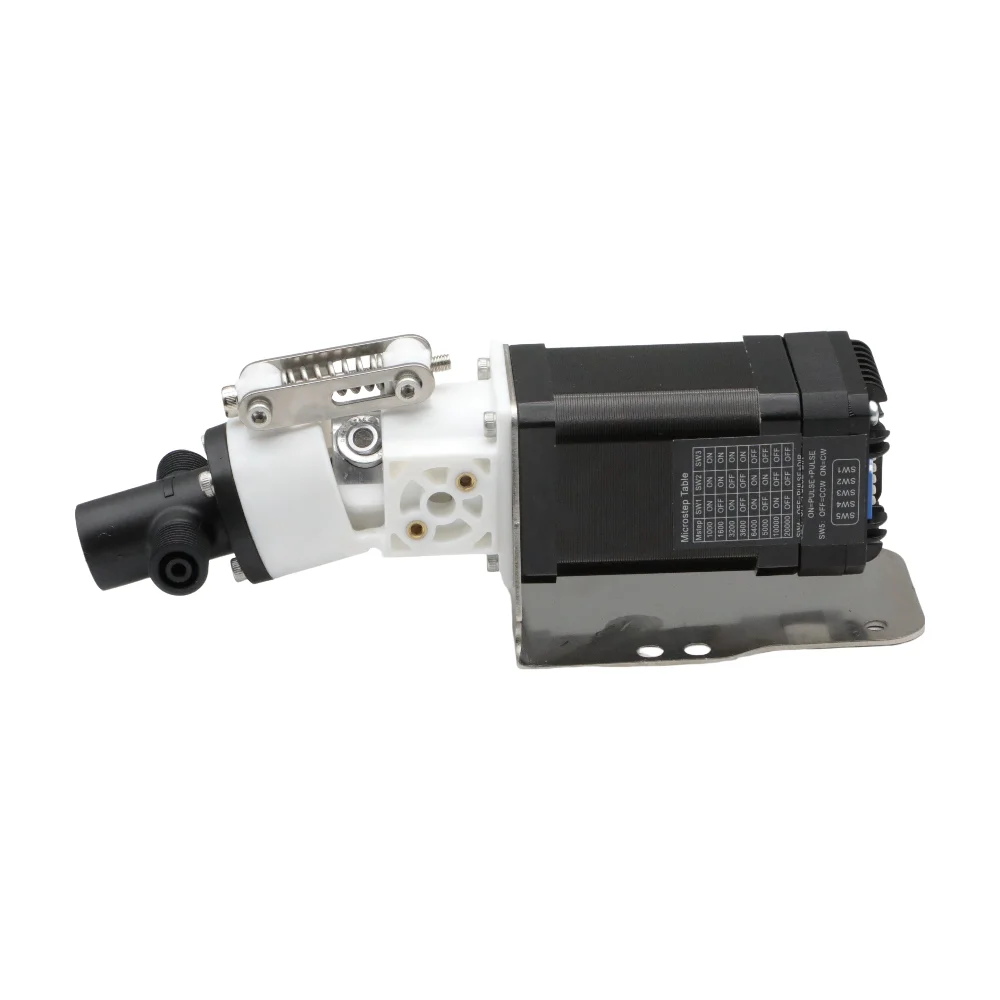 Lithium Electrolyte Micro Precise Metering Miniature Gear Piston Reciprocating Stainless Steel Valveless Pump High Efficiency