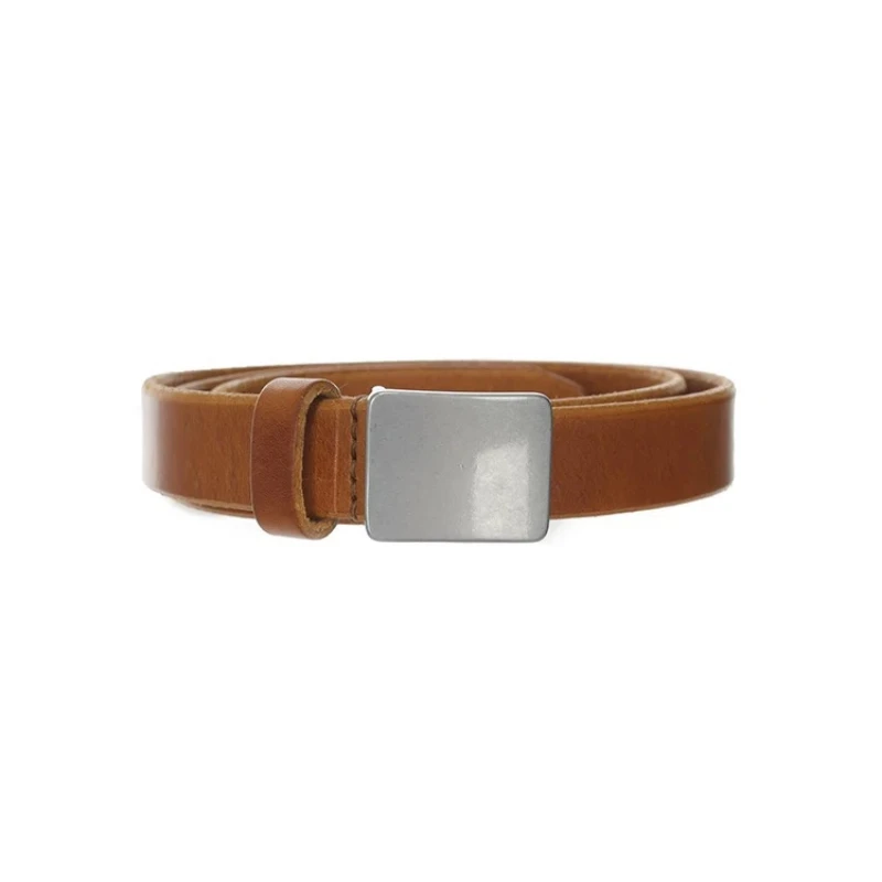 

25SS High Street Our Legacy Vintage Cowhide Leather Belts for Men Fashion Pants Belt Straps for Men and Women