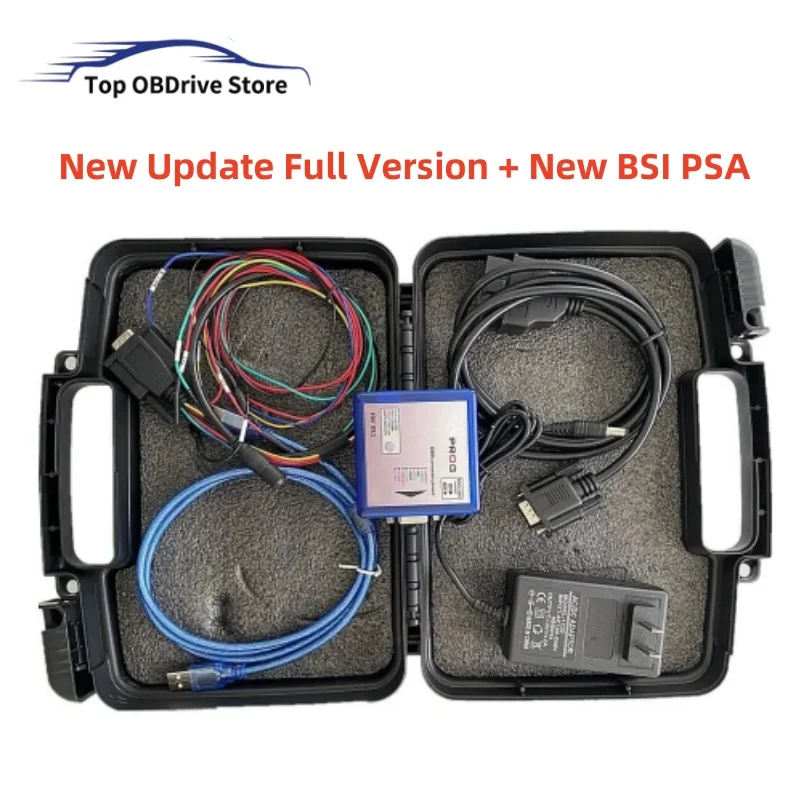 أحدث ترخيصات I/0-PROG لمبرمج PSA BSI ECU TCM BCM & EPS BD9 موصل Pinout K-line لمحطة g*m/Ope I/0