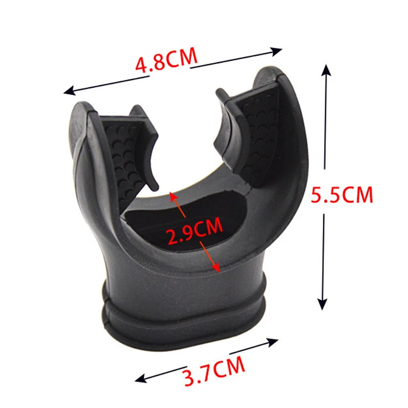 1 مجموعة الغوص العميق تحت الماء أبواق سيليكون غص المعبرة الغوص منظم المعبرة غطاء للرياضات المائية #6