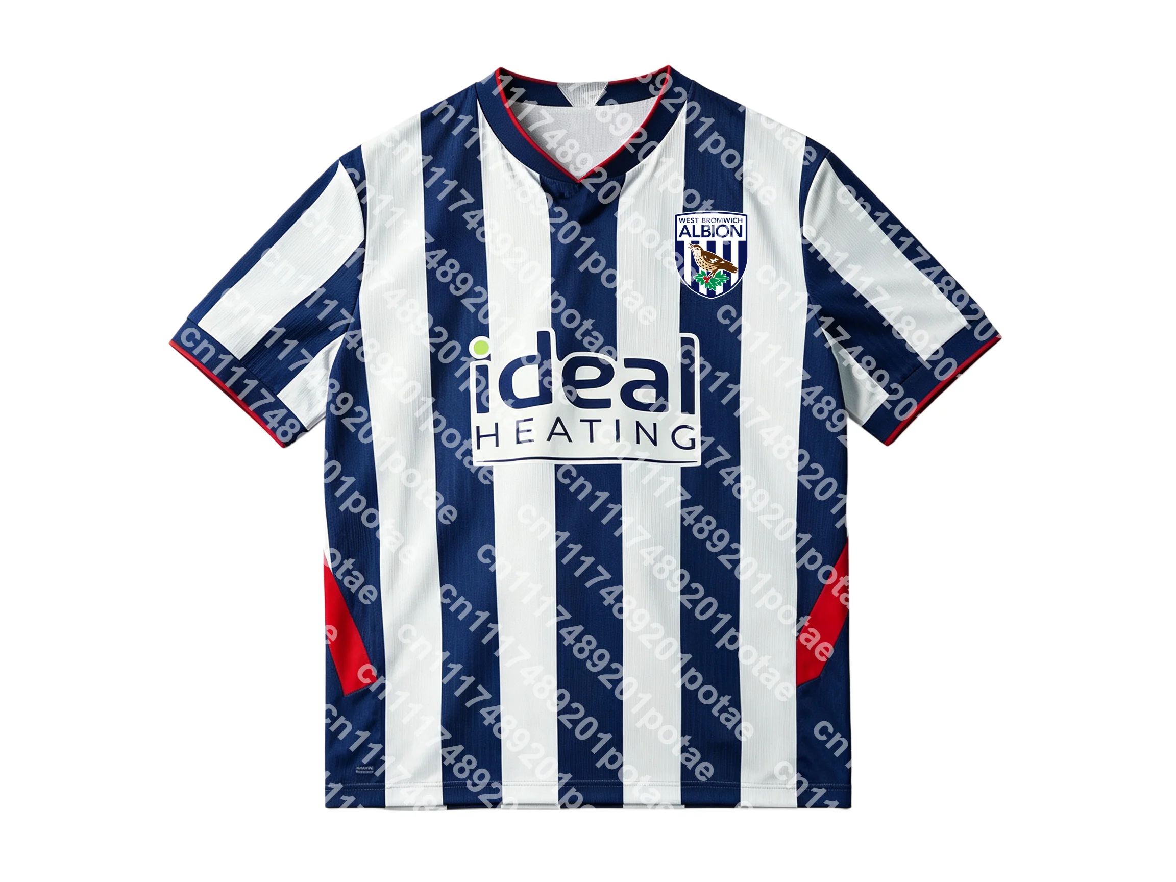 2026/27 Bromwich Albion club Football Jersey T-shirt Men Women Sports Oversize Comfortable and breathable Streetwear Clothing