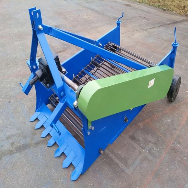 Farming 20-30HP four wheel tractor suspension three point mounted 600mm wide sweet potato harvester harvest harvesting machine