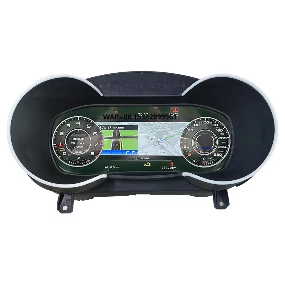 Digital Cluster Virtual Cockpit for  TT 2008-2014 LCD Instrument Panel Car Multimedia Player Dashboard Speed Meter Screen