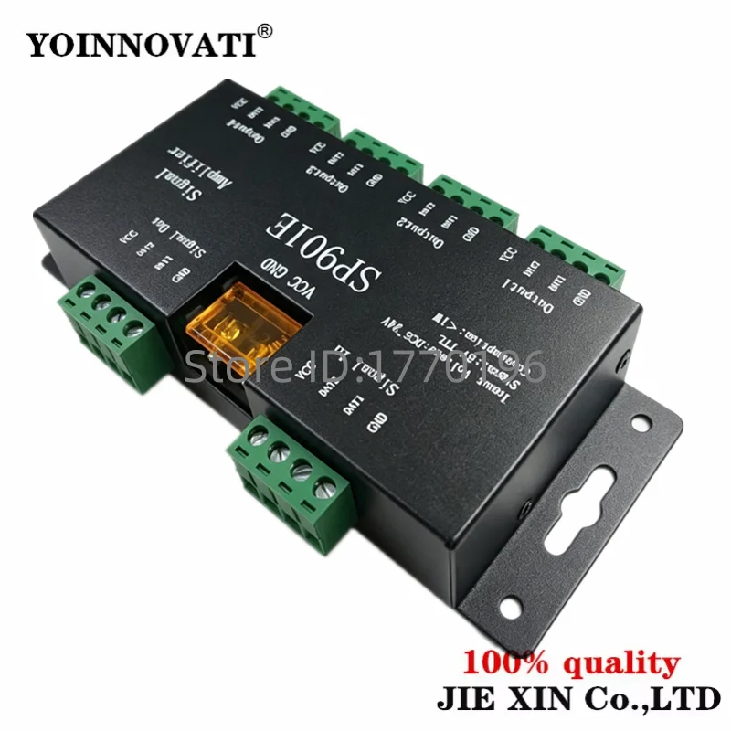 SP901E LED Pixel Amplifier Board, SPI Signal Booster Controller for WS2811 WS2812B SK6812 Addressable RGB LED Strip