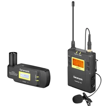 

Беспроводная петличная микрофонная система UwMic9 Kit7 TX9 + RX-XLR9 96 каналов UHF для цифровых зеркальных фотоаппаратов, беззеркальных камер и видеок...