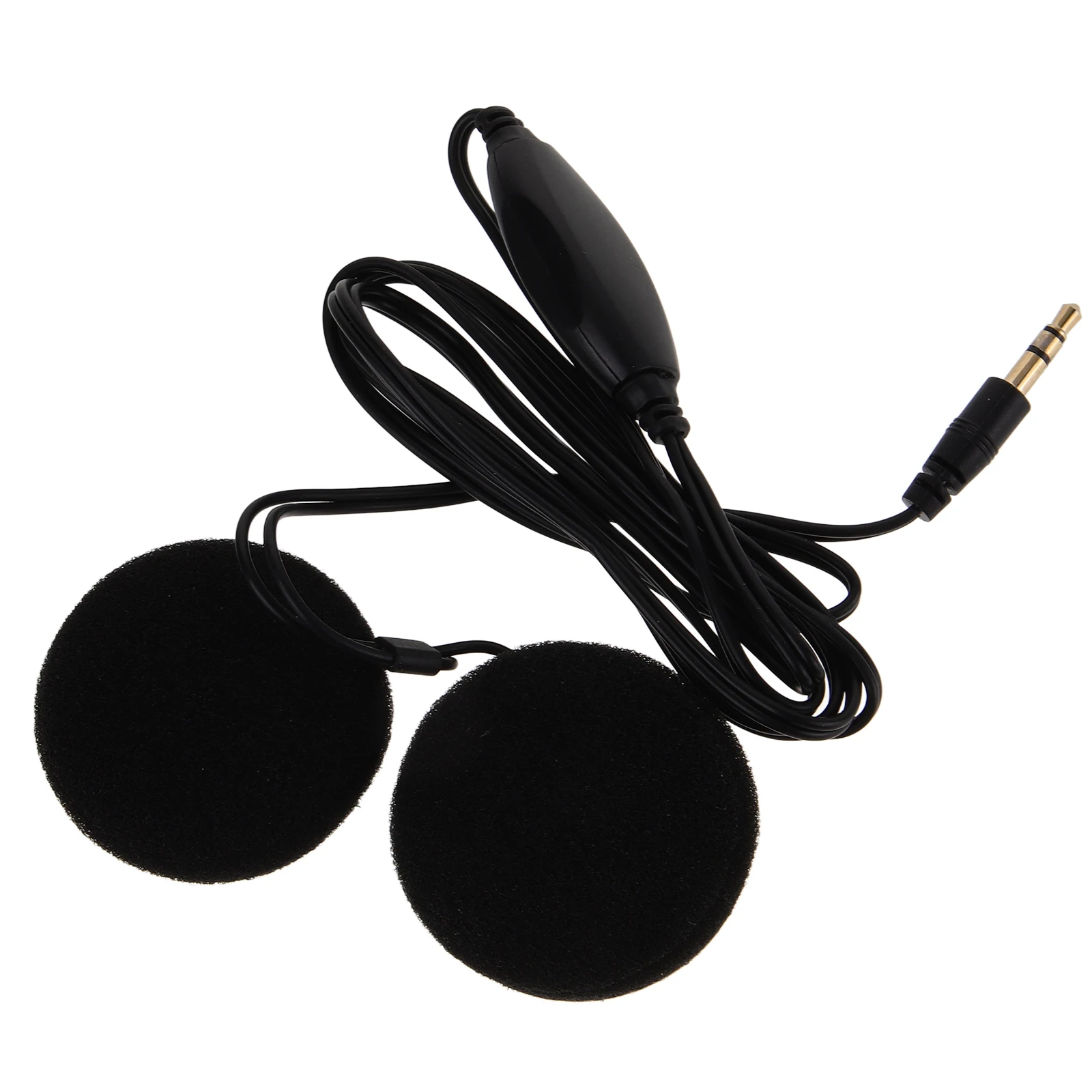 

2PCS Motorcycle Black Rider Navigation Earphones Microphone Windproof Motorcycle Headset With Microphone
