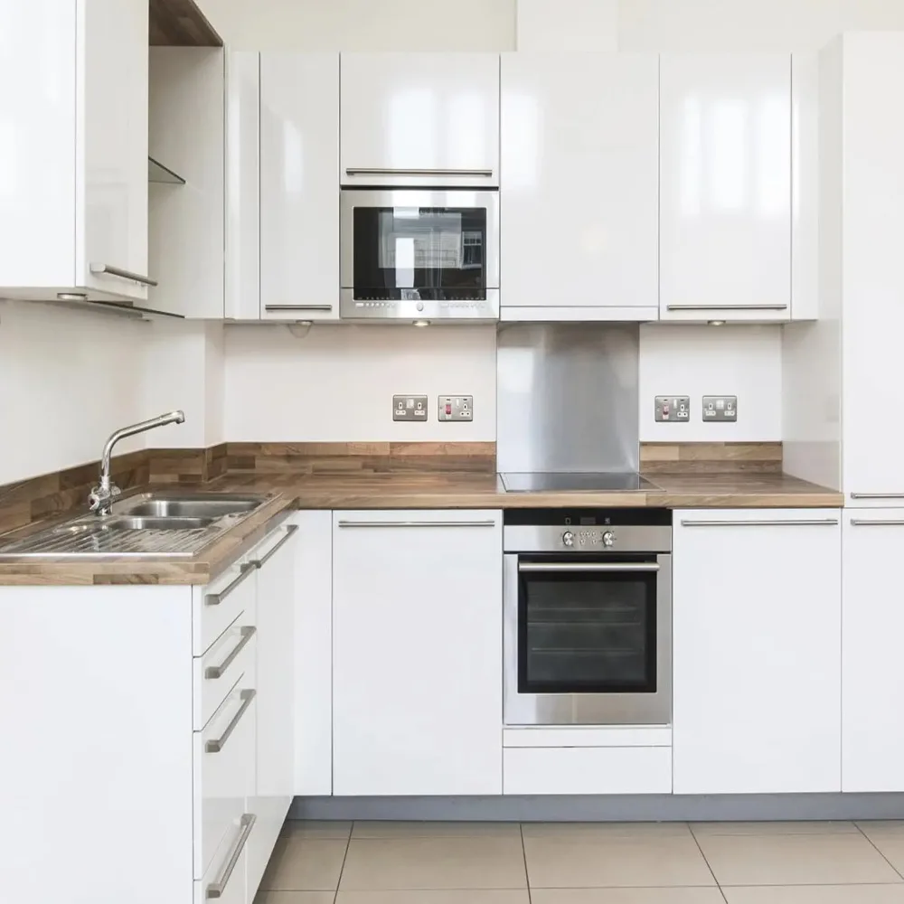 غلاف فينيل لامع قزحي الألوان ذاتي اللصق وقابل للإزالة لخزائن كونترتوب - 35.4 × 196 غطاء جدار مزخرف