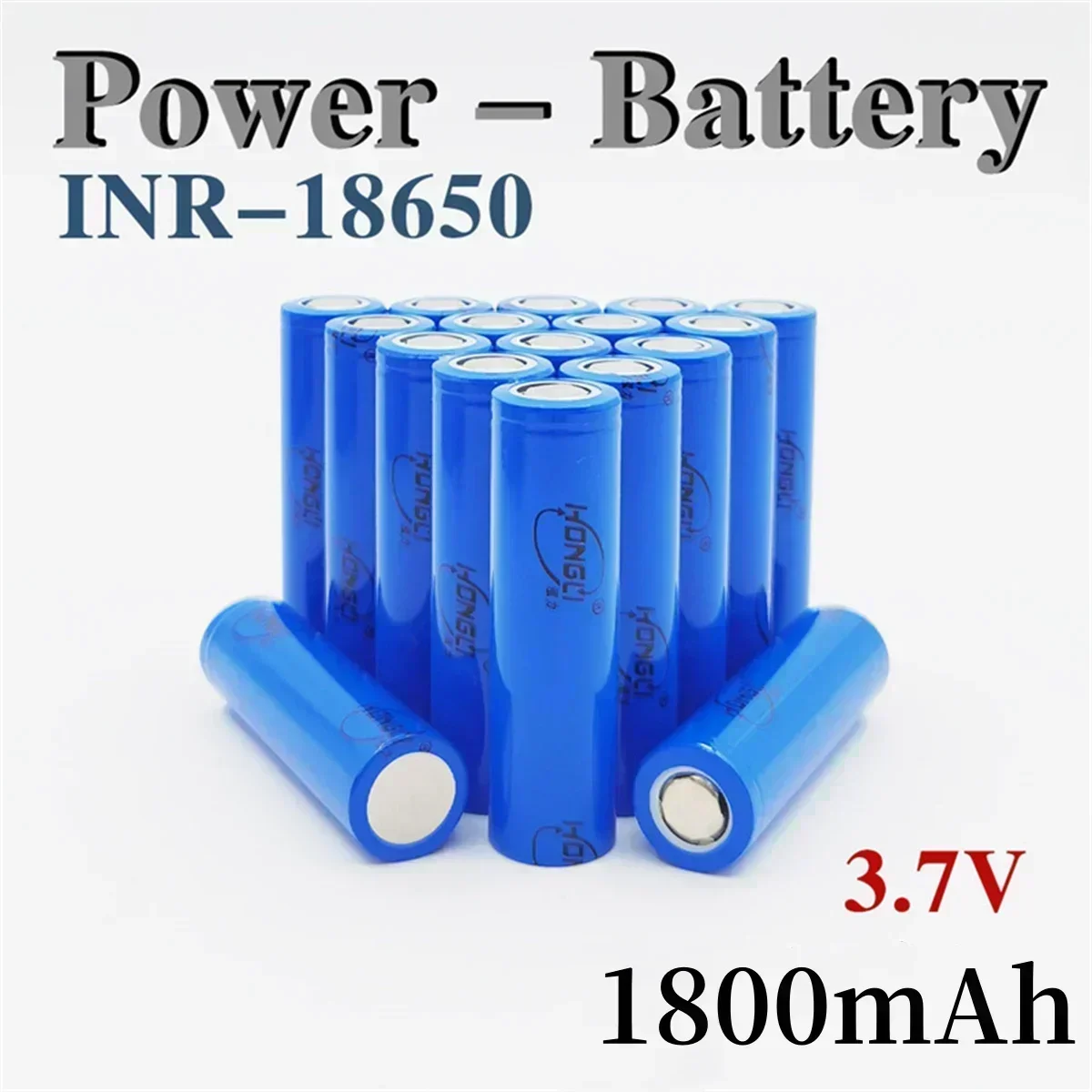18650-3,7 V 1800 mAh Li-Ionen-Akku. Geeignet für Elektrowerkzeuge, Kinderspielzeug, Taschenlampen und andere wiederaufladbare Geräte