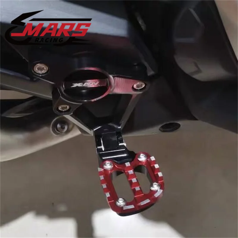 Motorcycle Aluminum Alloy Rear Pedal Foot Stand Folding Footrests Passenger Foot For HONDA XADV X-adv 750 XADV750 2018 2019 2020