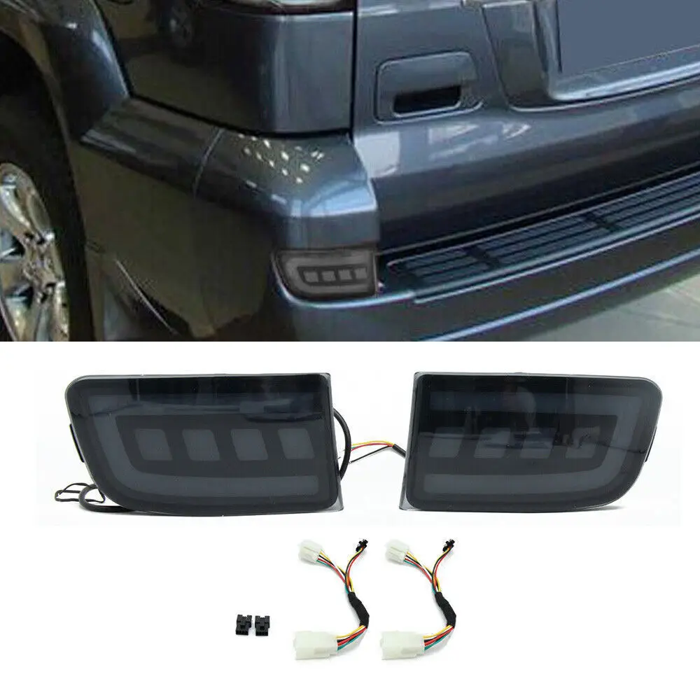 

Applicable to Toyota 4Runner 2003-2005 Prado LED rear 2002-2009 bumper brake light signal-