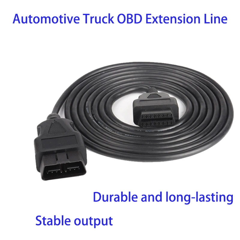 10 Meters OBD2 OBD II Extension Cable  16PIN Male To Female Connector 10m For Auto ELM327 Connector Interface Diagnostic Tool