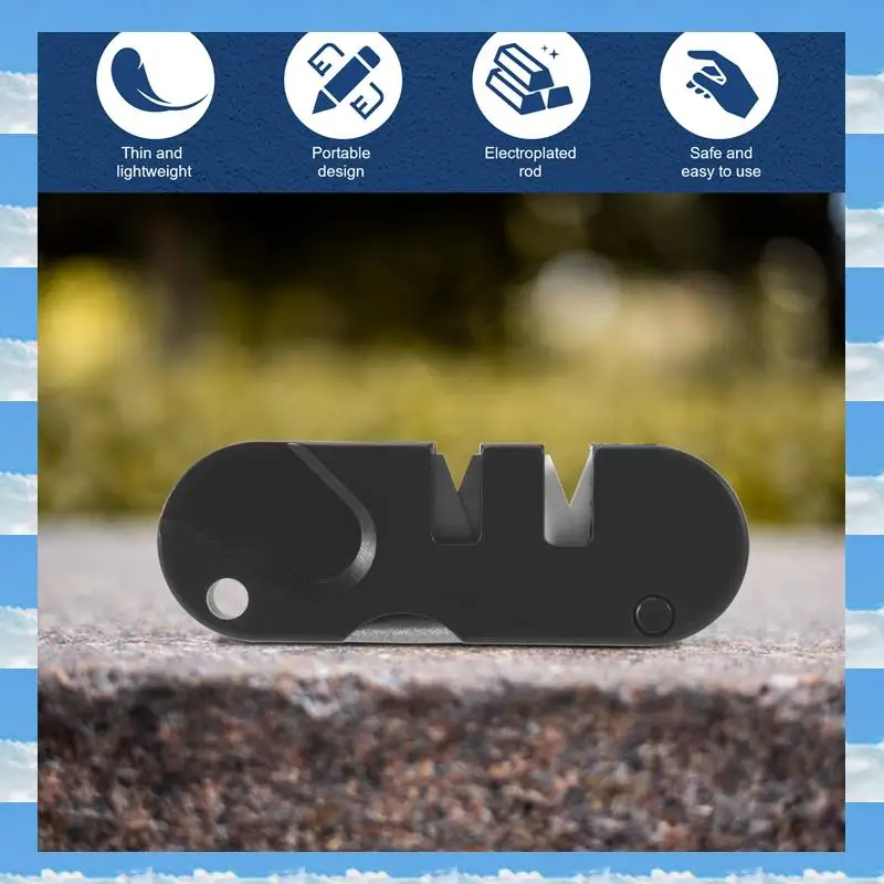 A11I Rautan Multifungsi Pisau Mini Portabel, Rautan Alat Mini EDC Luar Ruangan Baja