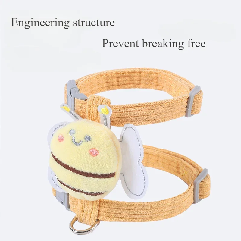 Cat Traction Rope Anti Slip Out H-shaped Internet Celebrity Adjustable Chest Back Sliding Cat Rope