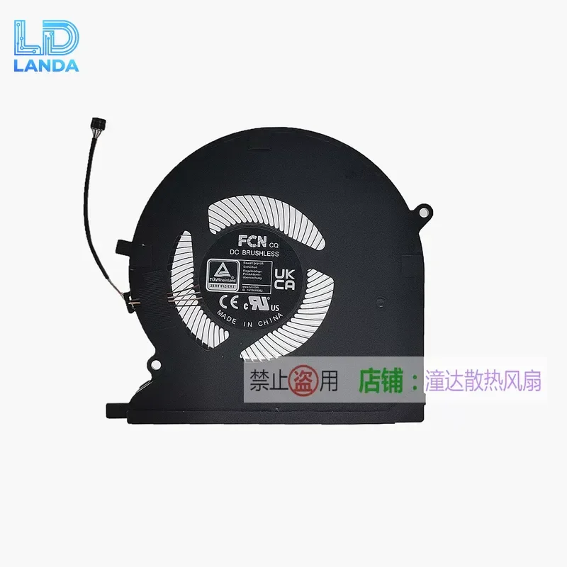 Fan for Lingblade 14 for Razer RZ09-0370 RZ09-0368 Notebook FPG5 Cooling Fan