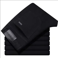 Nouveau Jean Homme 2026 – Coupe Droite Décontractée Extensible – Tendance Classique Bleu Noir – Pantalon de Travail en Denim – Vêtement Masculin 3