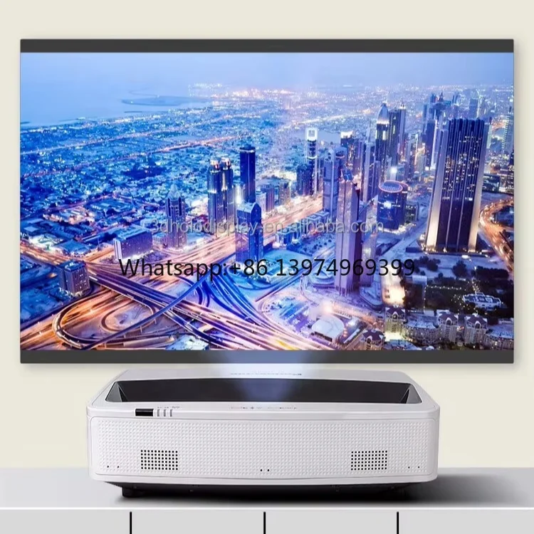 SMX 5000 Lumens Full 4K UHD Smart Ultra Short Throw Laser TV Projector for Home Theater