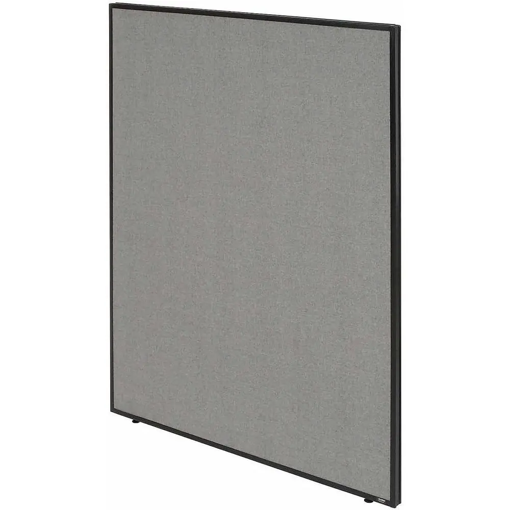 

Офисная перегородка шириной 48,25 дюйма и высотой 72 дюйма, серая