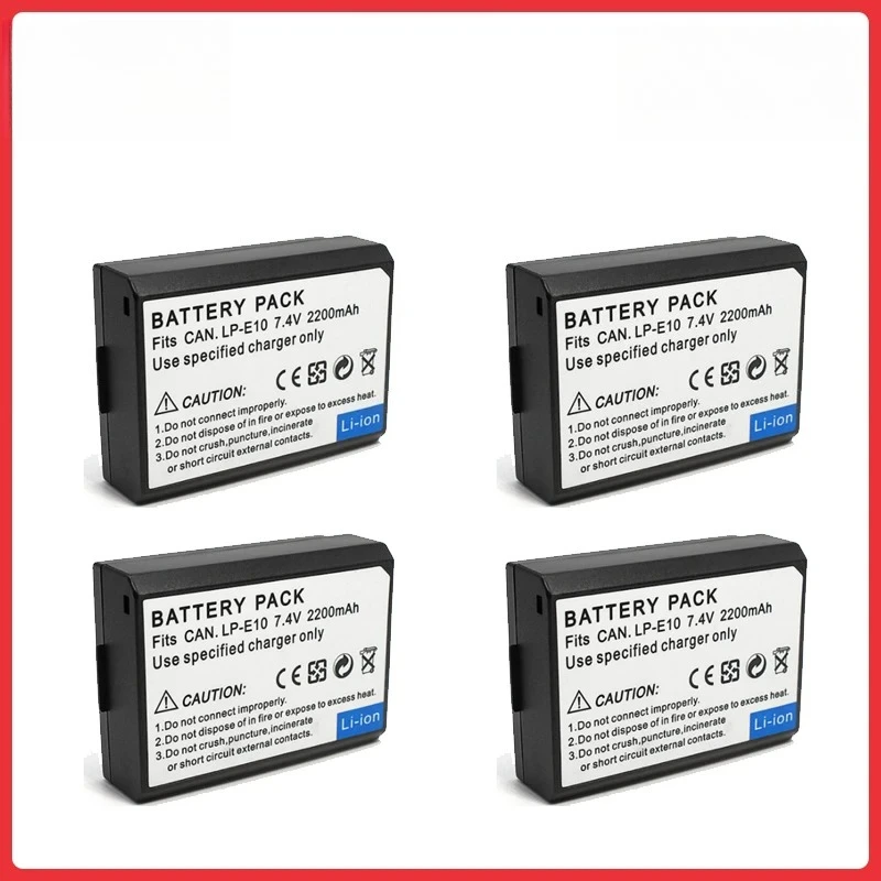 

LP-E10 High Capacity Rechargeable Camera Battery For Canon EOS 1100D 1200D 1300D 1500D 3000D T3 T5 DSLR Camera