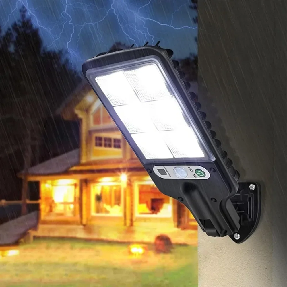 

Outdoor Lights, Solar Wall Light with Motion Sensor, IP65 Waterproof Outdoor Solar Powered Street Lights Light up All Night
