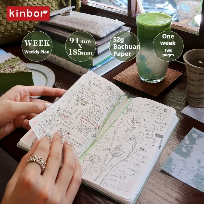 Kinbor 2027 Weekly Plan Notebo - đánh giá và giá Meal Prep Plan