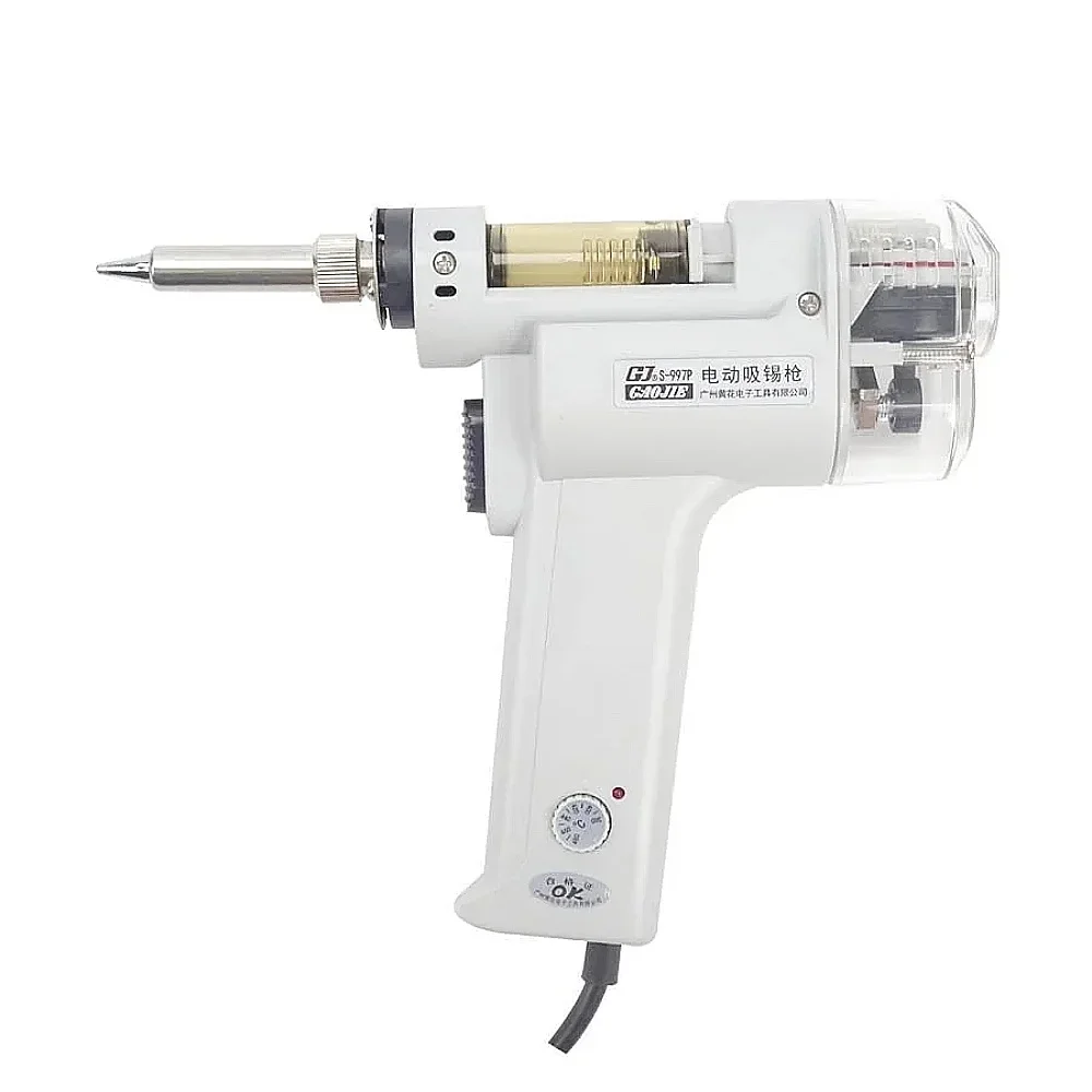 110V/220V Electric Tin Suction Gun High Power 100W 380~480℃ Vacuum Desoldering Pump S-997P Solder Removal Gun  Solda Eletrica