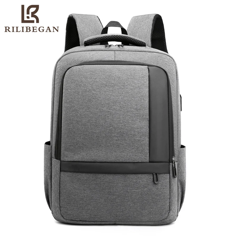 

New Multifunction Business Backpack Men Casual Oxford USB Charging Computer Laptop Backpack Men Large Capacity Travel Backpack