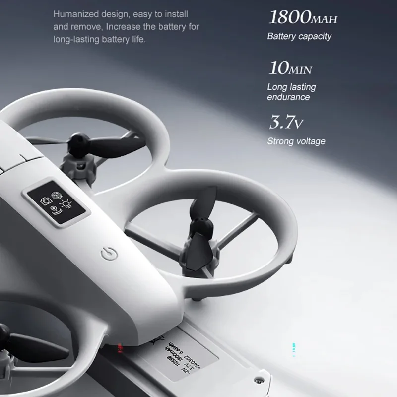 3.7V 1800mAh Replacement Drone Battery For V66/i1 Pro/CZ06/GT3 RC Quadcopter Accessory Parts High Quality Rechargeable Battery