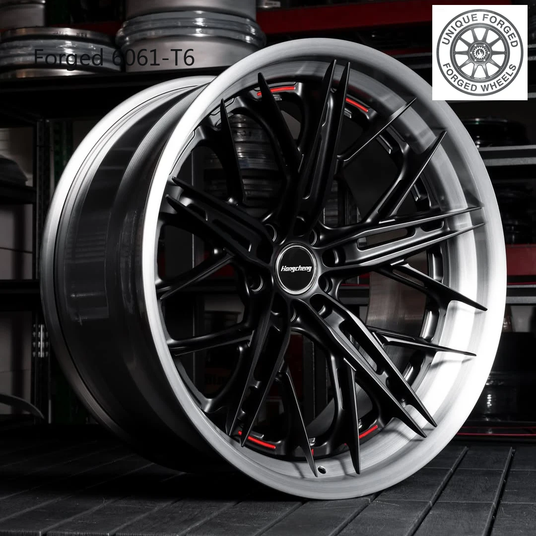 

2026 New Factory Hotsale 2/3-Piece Custom Chrome Deep Dish Sport Wheels Multi Spoke Luxury Alloy Rims