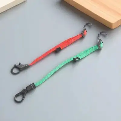 

2 pcs Elastic Tension Ropes Heavy Duty Bungee Cords Flat Straps Polypropylene Buckle Hook Motorcycle Cargo Luggage Straps