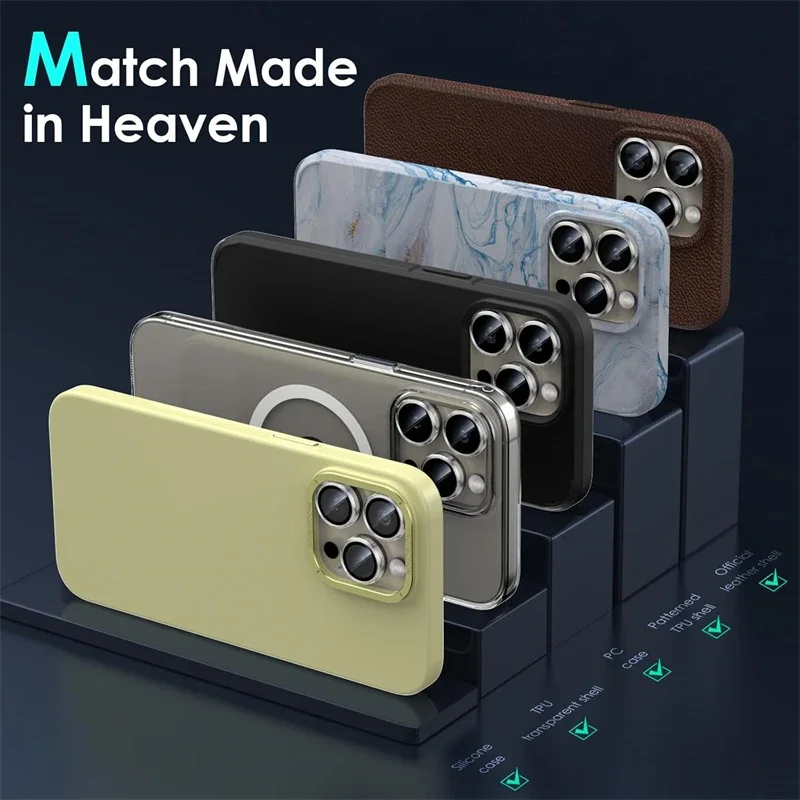 10-5pc,Transparent, Phone Lens Protective Film Suitable for iPhone 17 Pro Max/16/15/14/13/12/11, Fully Covered, Scratch-Resistan view 5